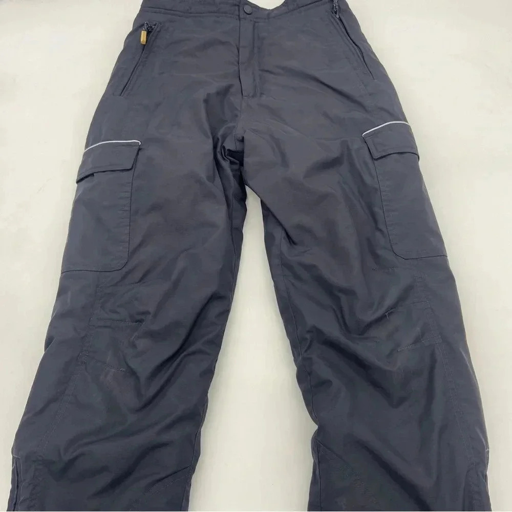 L.L. Bean Girl’s Snow Pants Gray Size 16 - Picture 6 of 9